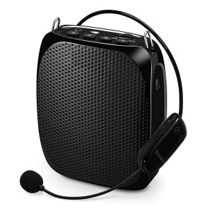 Усилитель голоса с беспроводным UHF микрофоном GID-615